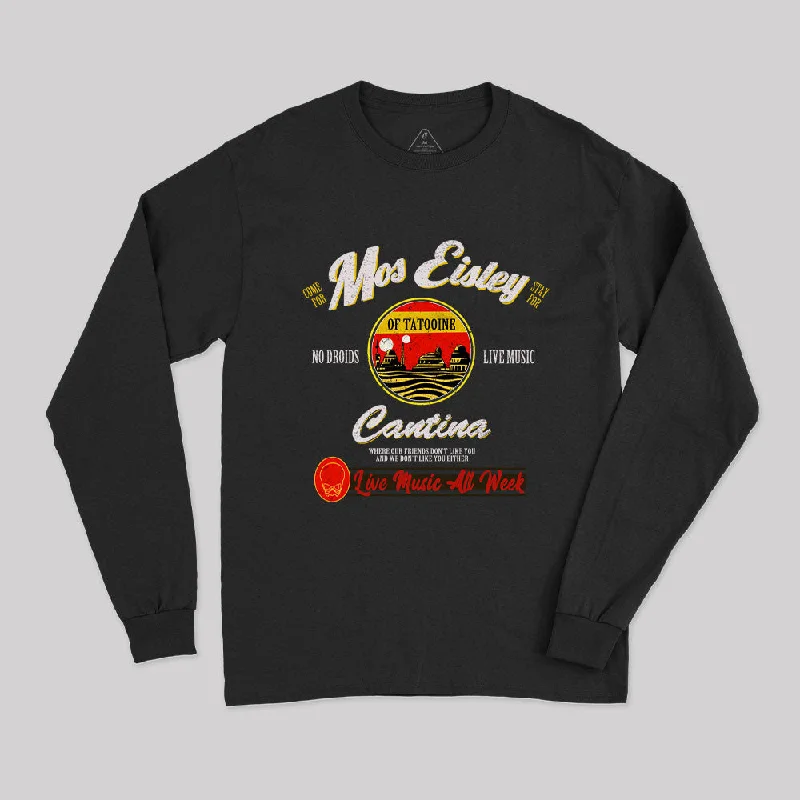 Vintage Mos Eisley Cantina Tatooine Long Sleeve T-Shirt Confident Women's Power