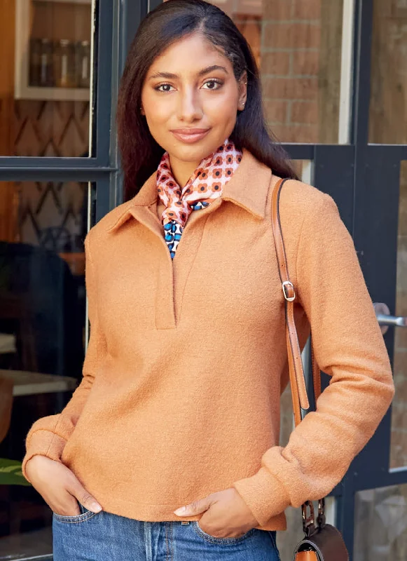 McCalls Tops M8240 Cozy Women's Winter