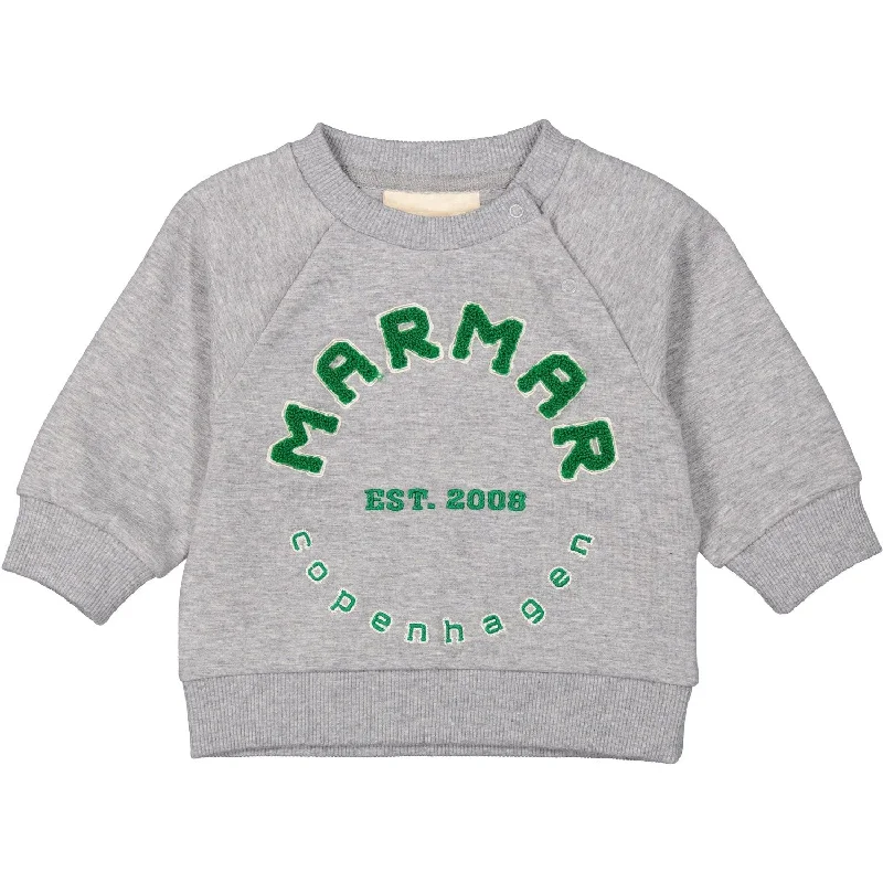 MarMar Double Jersey Green Logo Theos B Sweatshirt Dynamic Women's Moto