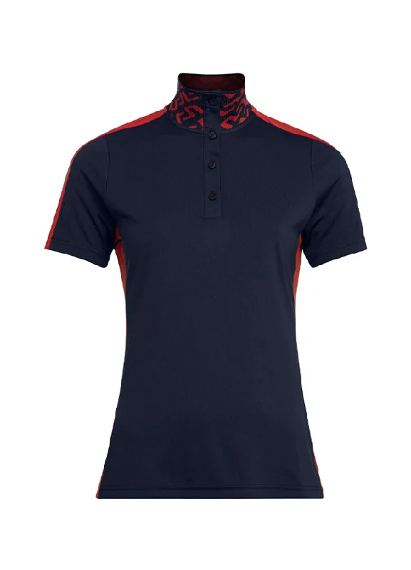 J. Lindeberg Pip Golf Polo Stylish Women's Neon
