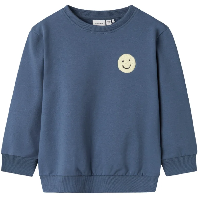 Name It China Blue Sumo Regular Sweatshirt Rugged Women's Outdoor 