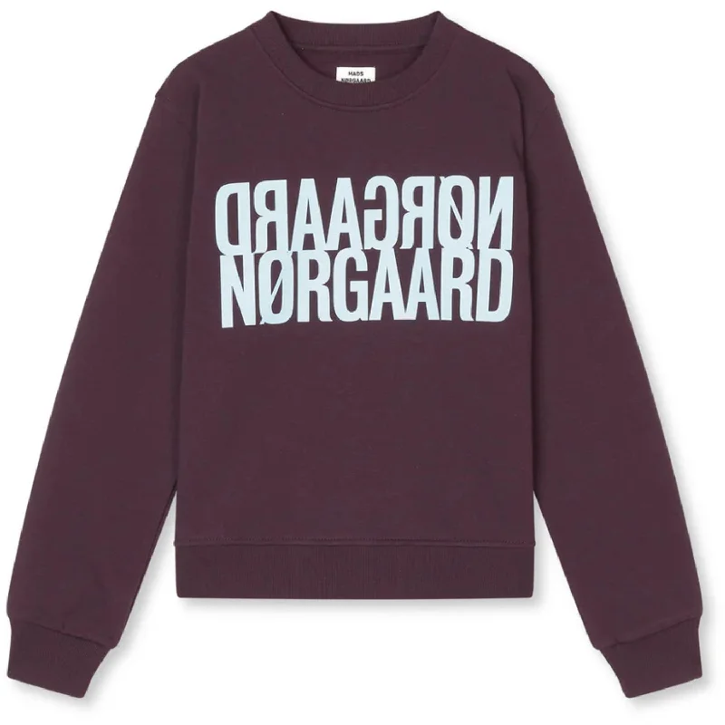 Mads Nørgaard Plum Perfect Organic Sweat Talinka Sweatshirt Scandinavian