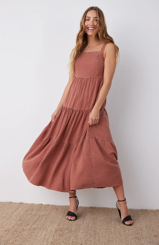 Tie Back Cami Dress Cozy Women's Winter